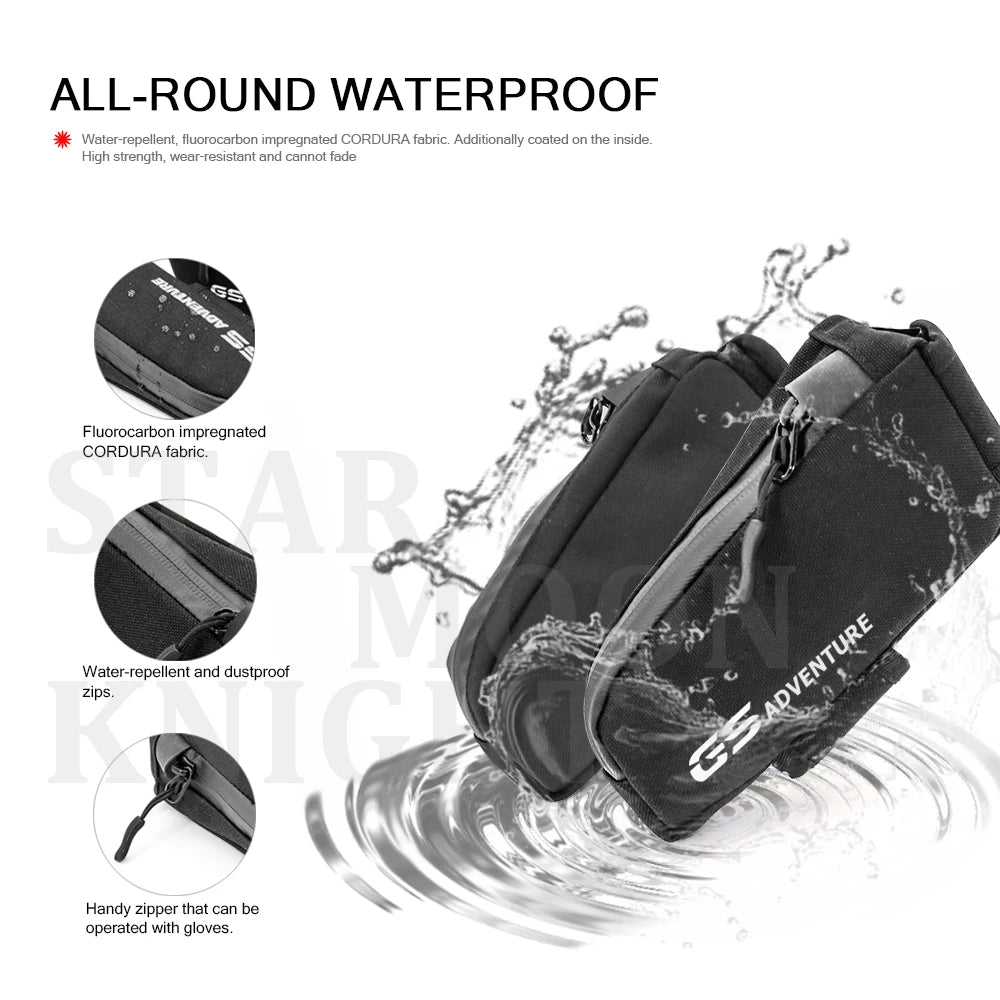 Side Fairing Storage Bags Windshield Pouches for BMW R1200GS ADV LC R1250GS