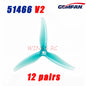 24Pcs 5 Inch Blade Propeller Props for RC FPV Drone Gemfan 51466