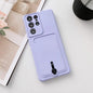 Soft Wallet Card Holder Case for Samsung S21-S26 A17-A57 Candy Cover