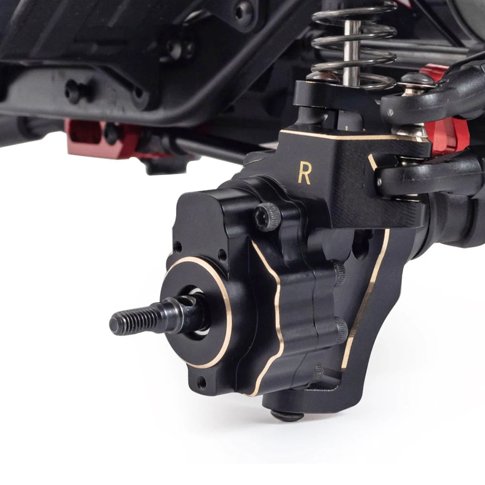 TRX4 Brass Portal Axle Housing Weight System Black 1/10 RC Crawler TRX6