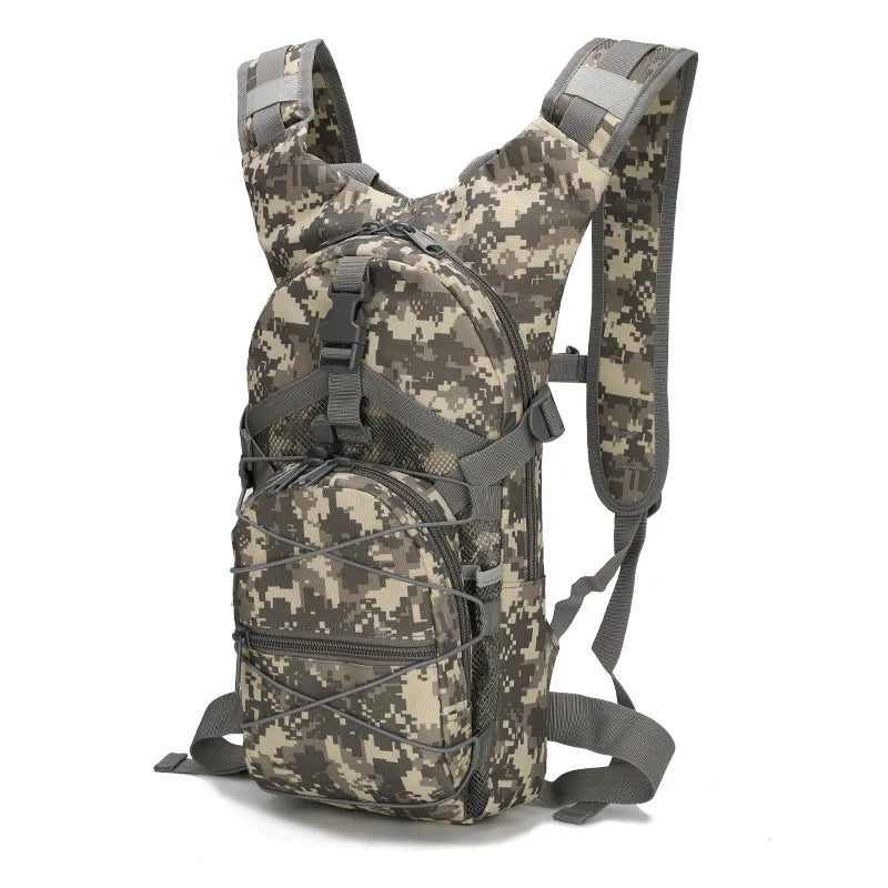 15L Molle Tactical Backpack Bicycle Backpacks Outdoor Sports Cycling Hydration Climbing Hiking Camping Hiking Fishing Bike Bag-EXPROTAS