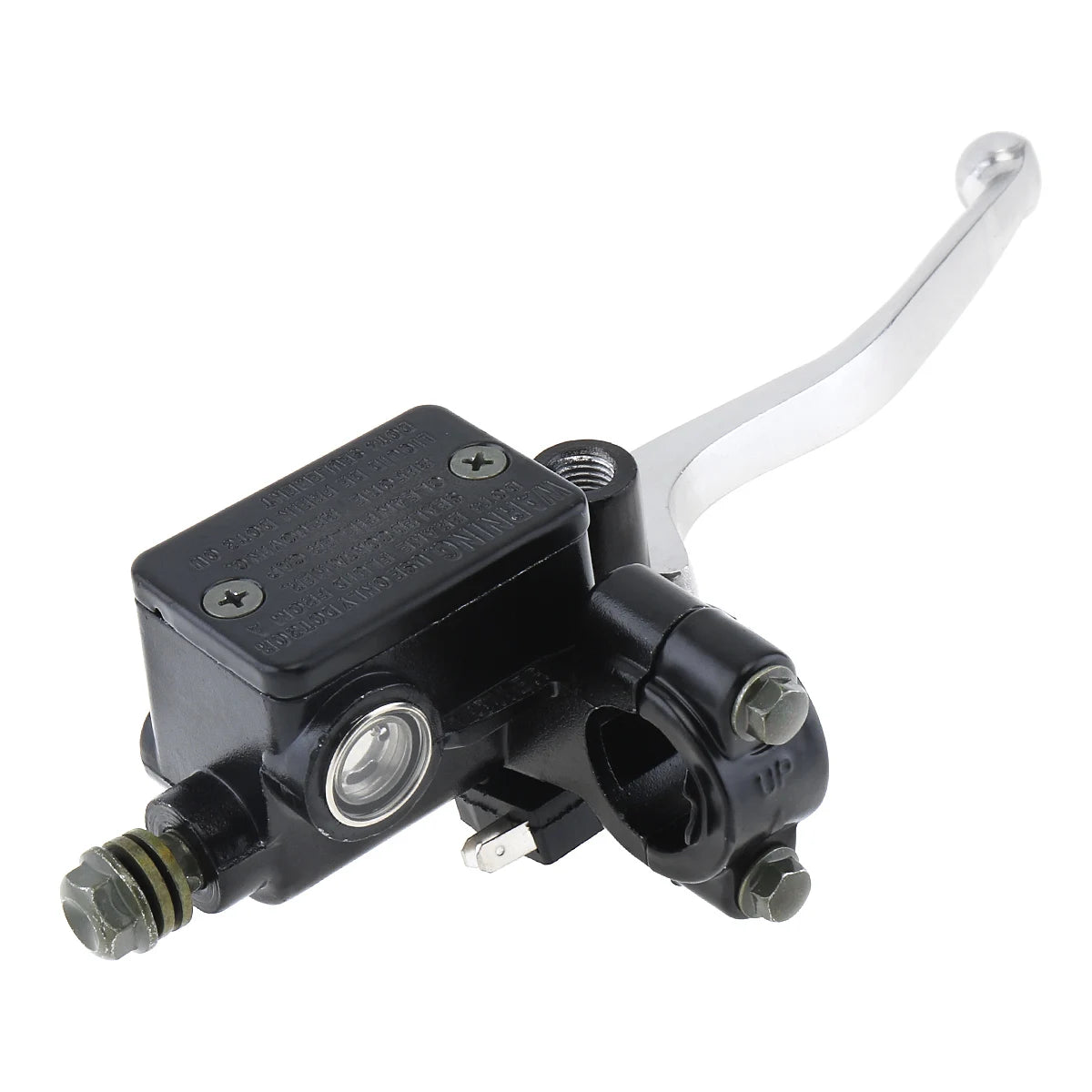 22MM M8/M10 Motorcycle Upper Front Brake Clutch Master Cylinder CNC Clutch Pump Reservoir Pump Lever Left Right for Honda Suzuk-EXPROTAS