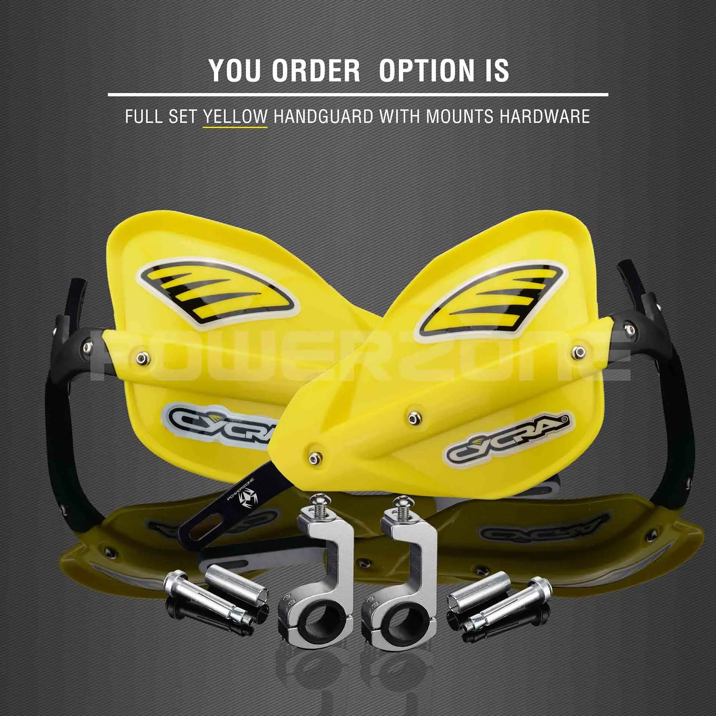 Powerzone Probend Handguards For Honda KTM ADV EXC EnduroHusqvarna TE CRF WRF DRZ KLX Motorcycle Dirt Bike ATV Handlebar - EXPROTAS