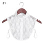 Lace Fake Collar Detachable Women Blouse Lapel Shirt Clothes Accessories