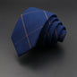 Mens Tie 6cm Slim Solid Classic Necktie for Wedding Party Casual