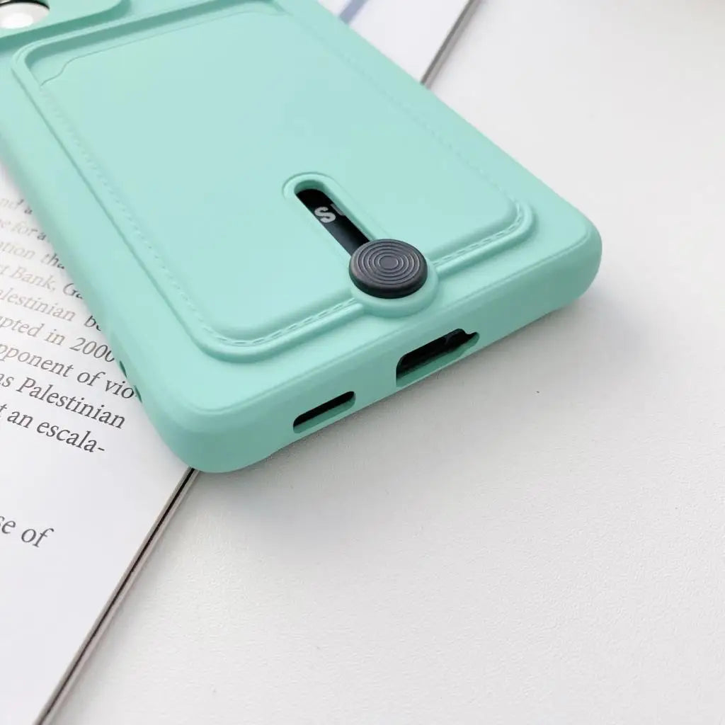 Soft Wallet Card Holder Case for Samsung S21-S26 A17-A57 Candy Cover