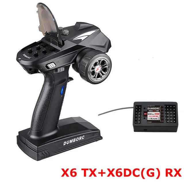 Dumborc RC Remote 2.4G Transmitter & Receiver X6FG Gyro Controller Parts