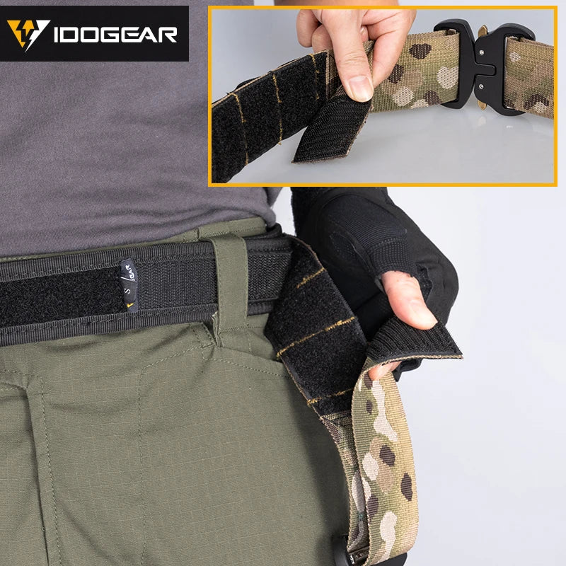 Quick Release Molle Belt Tactical Metal Buckle Hunting 3414