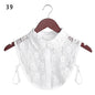 Lace Fake Collar Detachable Women Blouse Lapel Shirt Clothes Accessories