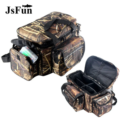 Large Fishing Bag Waterproof Tackle Carryall Shoulder Bag for Carp Fishing