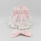 ICY DBS Blythe Doll Licca Body Lace Dress Bow Knot Pink Green Princess Outfit