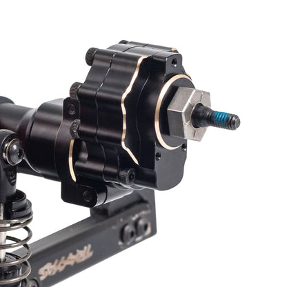 TRX4 Brass Portal Axle Housing Weight System Black 1/10 RC Crawler TRX6