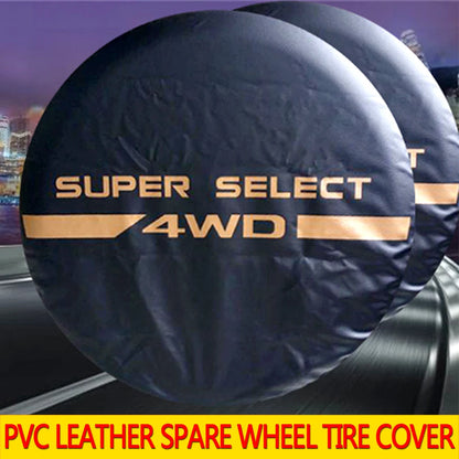 14 15 16 17Inch 4WD Waterproof Dustproof PVC Leather Spare Wheel Tire Cover Case Protector For Mitsubishi Pajero for Car Styings-EXPROTAS