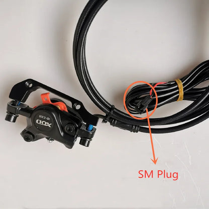 XOD Ebike Hydraulic Disc Brake | SM Plug Electric Power Control Lever Kit