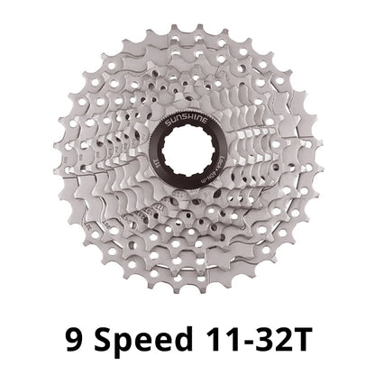 SUNSHINE 9-Speed MTB Cassette 11-25T to 11-50T Shimano/SRAM Compatible