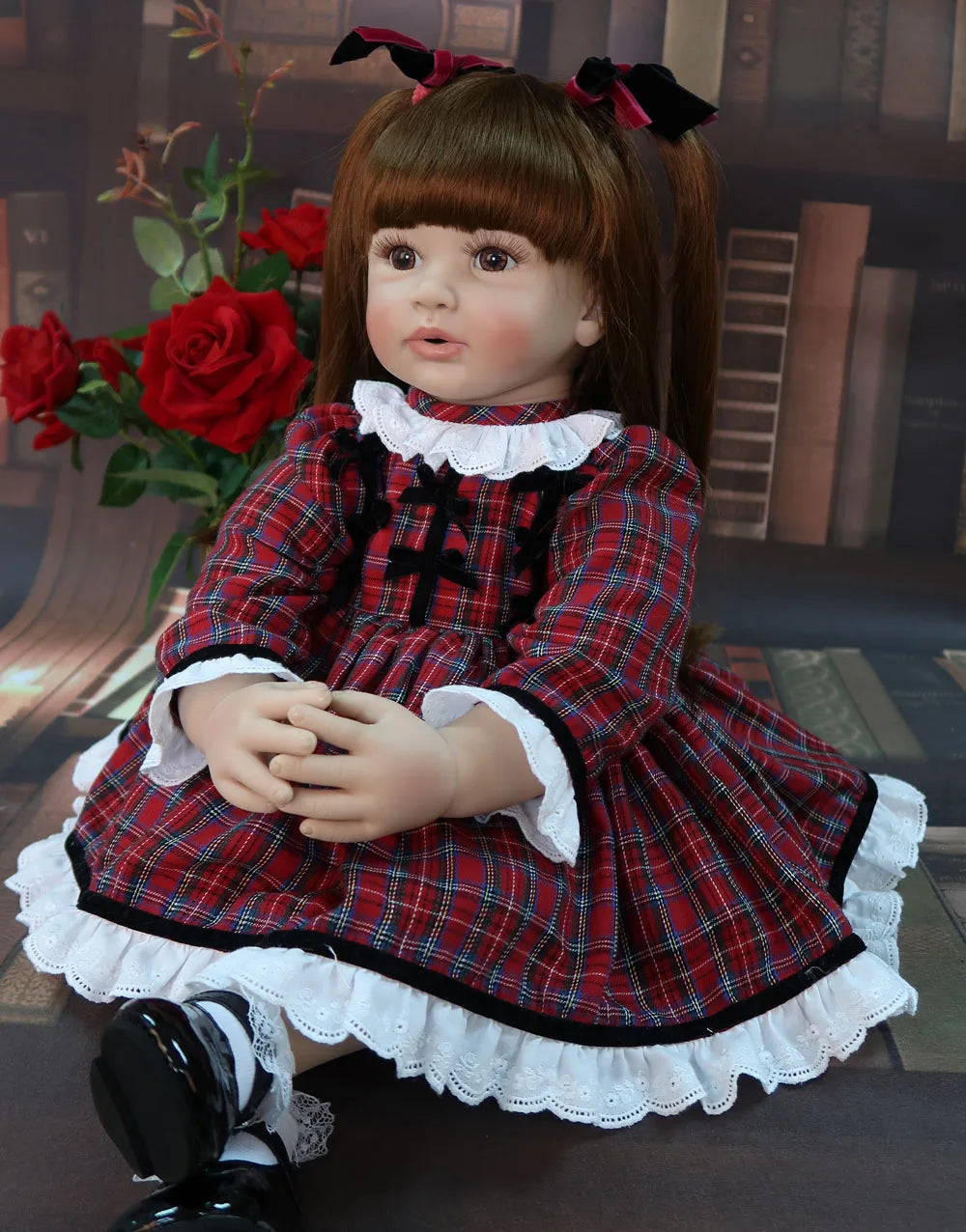 60cm Silicone Reborn Doll | Princess Lifelike Toddler Toy for Girls Gift