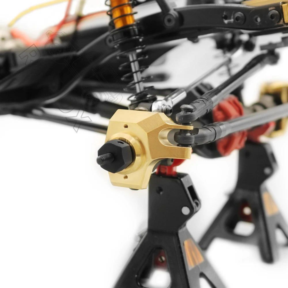 1/10 Axial SCX10 II AR44 Brass Steering Knuckle Counterweights - EXPROTAS