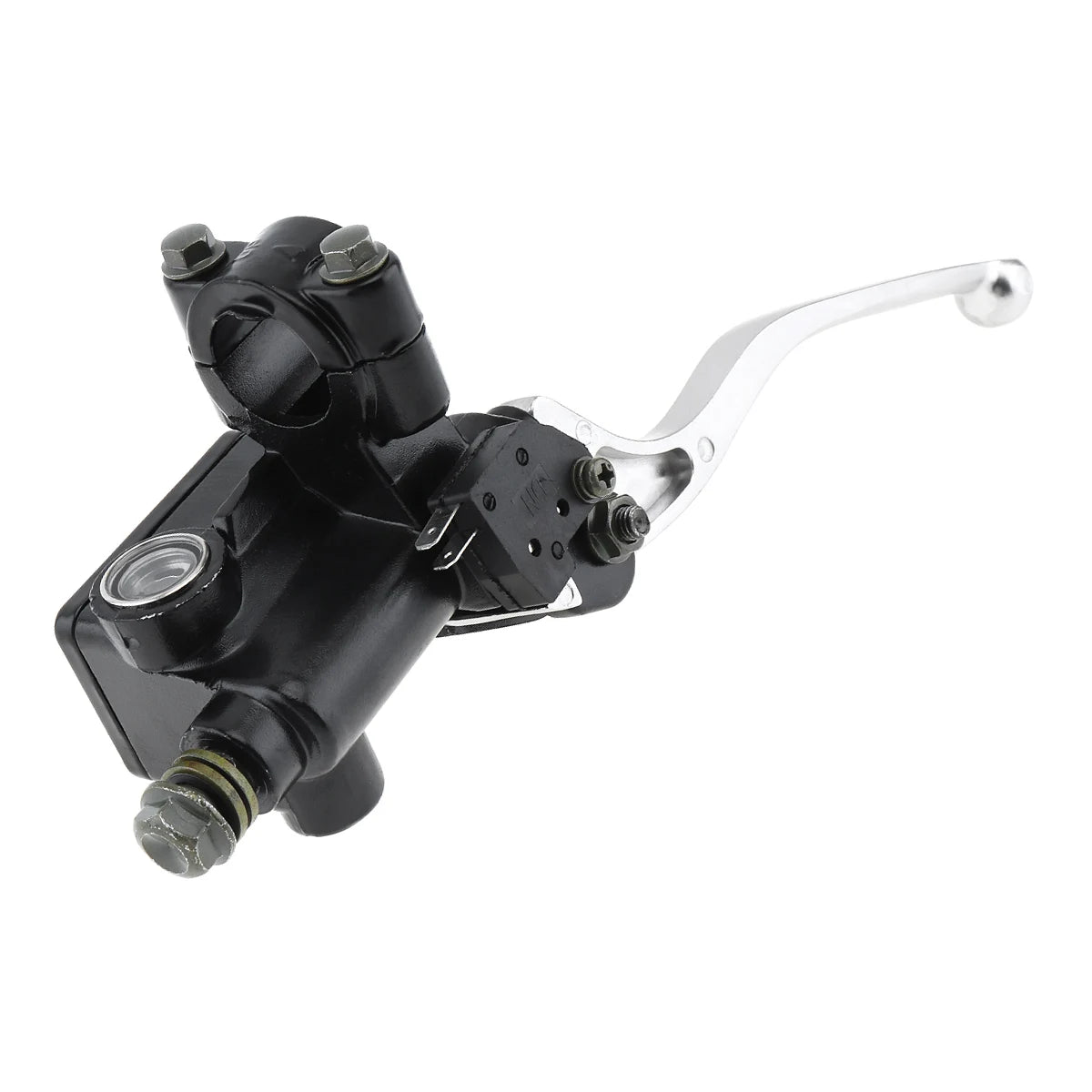 22MM M8/M10 Motorcycle Upper Front Brake Clutch Master Cylinder CNC Clutch Pump Reservoir Pump Lever Left Right for Honda Suzuk-EXPROTAS