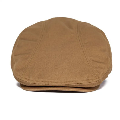 Men's Flat Cap Gatsby Newsboy Hat Retro Driving Casual Beret Washed