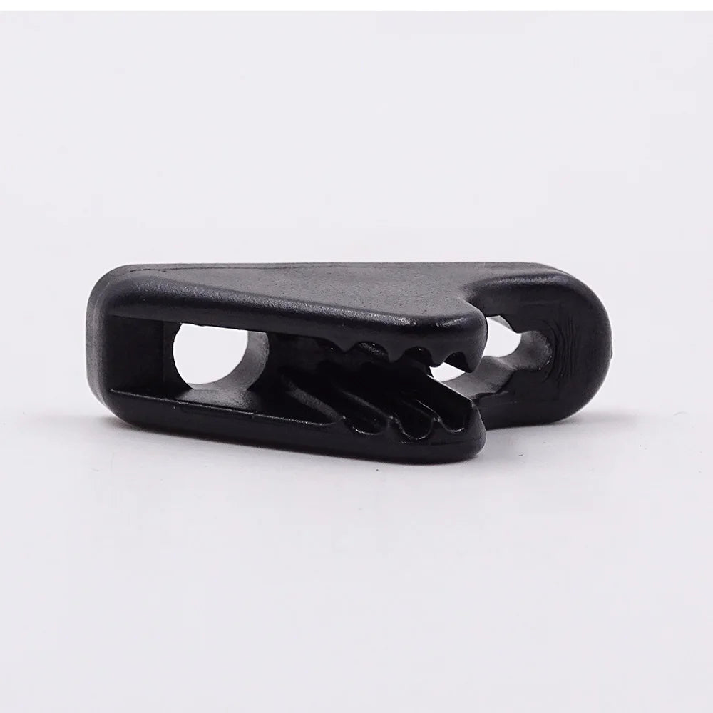 10/30pcs Triangle Guyline Tensioners Rope Adjusters for Camping Tent Awning