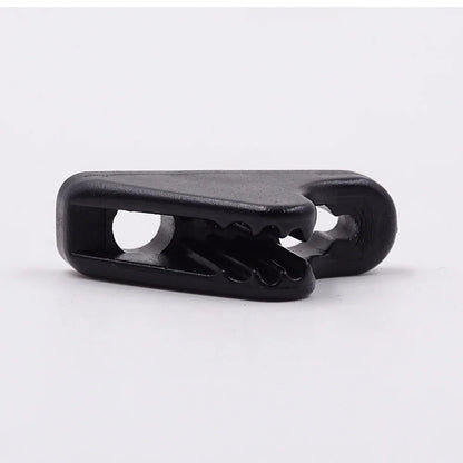 10/30pcs Triangle Guyline Tensioners Rope Adjusters for Camping Tent Awning