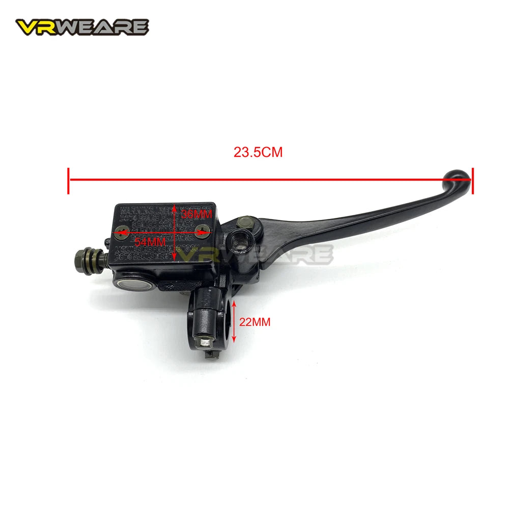 Motorcycle Brake Pump Front Master Cylinder Hydraulic Brake Lever Right For Dirt Pit Bike ATV Quad Moped Scooter Buggy Go Kart-EXPROTAS