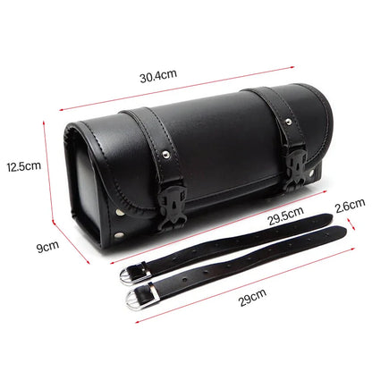Motorcycle PU Leather Saddlebag Tool Bag for Harley Sportster XL 883 1200