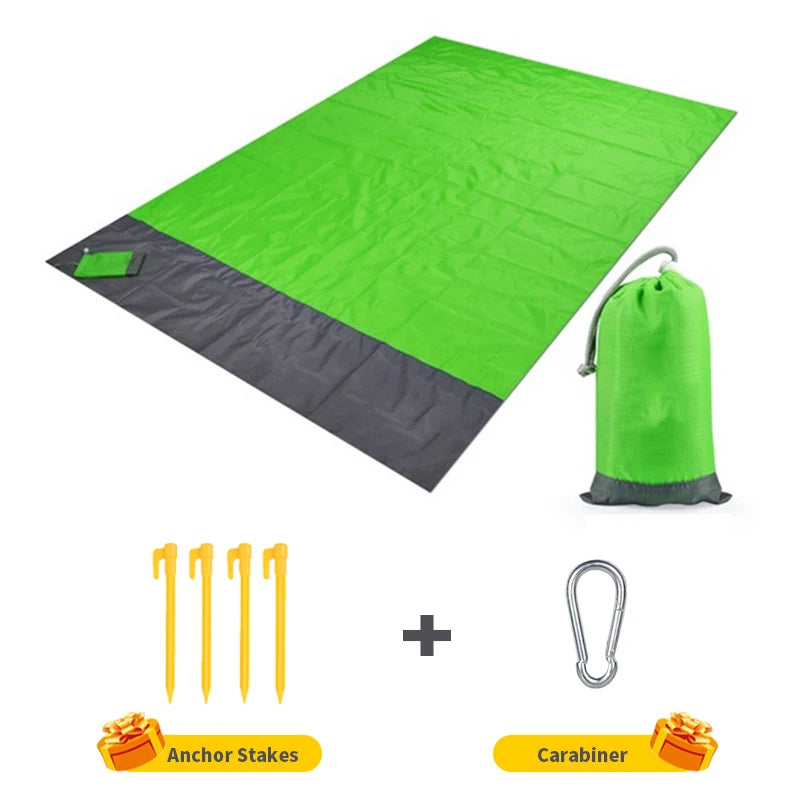 Camping Mat 200x210 Waterproof Folding Beach Picnic Outdoor Lightweight