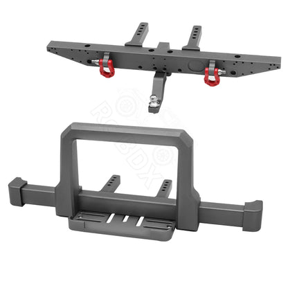 1/10 RC Crawler Aluminum Front & Rear Bumper Set for Traxxas TRX-4 - EXPROTAS