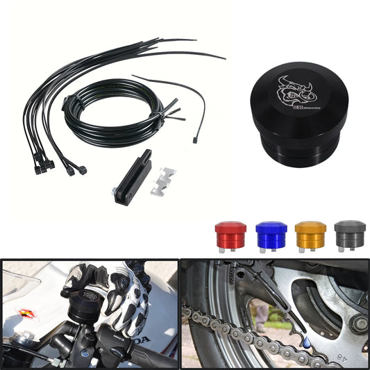 Universal Motorcycle Accessories Chain Oilers lubricator For Yamaha Honda Kawasaki Suzuki Ducati Triumph Bmw Aprilia Ktm Benelli-EXPROTAS