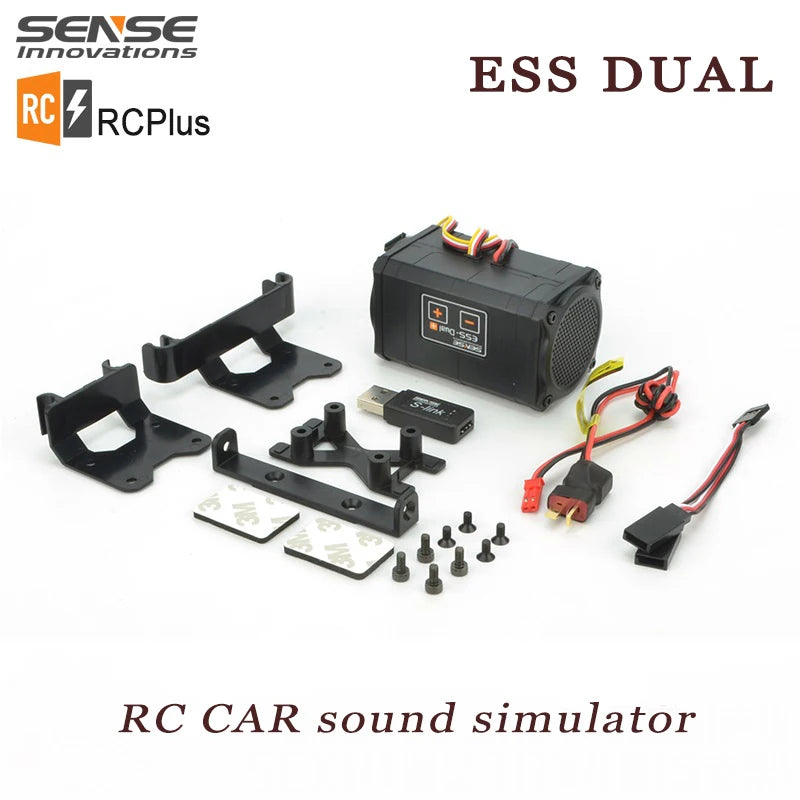 Sense Ess-Dual Speakers for RC Car Crawler Buggy Racing Modification