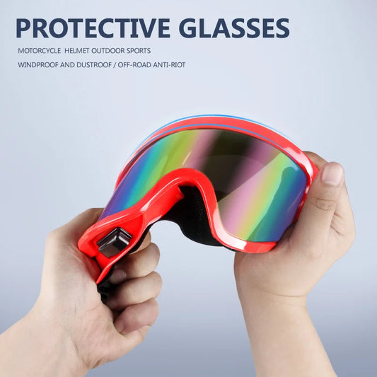 Motorcycle Helmet Goggles Protective Glasses for ATV Motocross Riding