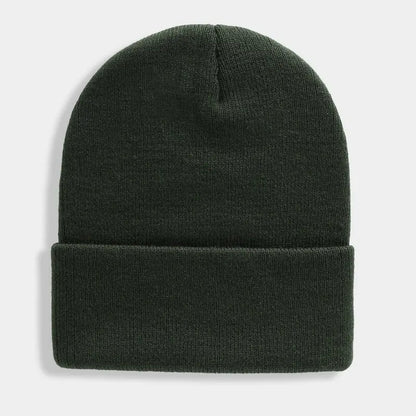 Warm Knitted Cap Beanie Wool Unisex Winter Hat Men Women 24 Colors