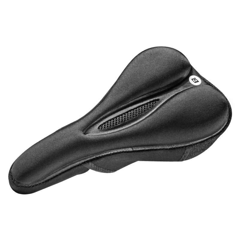ROCKBROS Silicone Bicycle Saddle Hollow Breathable MTB Bike Seat Cover Pad
