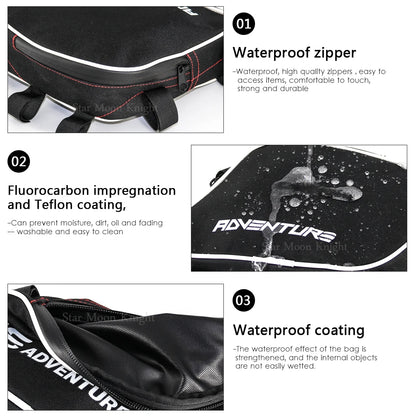 Motorcycle Frame Crash Bars Waterproof Bag Bumper Repair Tool Placement Bag For 1050 1090 1190 1290 ADV Adventure R-EXPROTAS