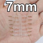 12pcs Metal Bait Spikes Carp Fishing Boilie Pins w/ Rubber Corn Hair Rigs