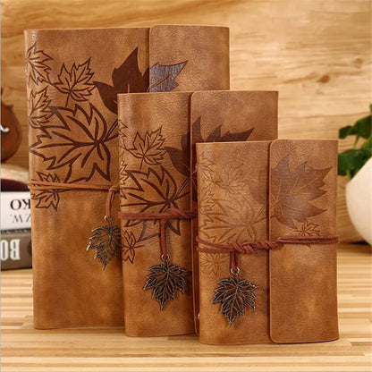 A5 A6 A7 Notebook PU Leather Vintage Diary Journal Notepad School Office