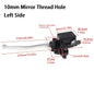 22MM M8/M10 Motorcycle Upper Front Brake Clutch Master Cylinder CNC Clutch Pump Reservoir Pump Lever Left Right for Honda Suzuk-EXPROTAS