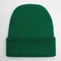 Warm Knitted Cap Beanie Wool Unisex Winter Hat Men Women 24 Colors
