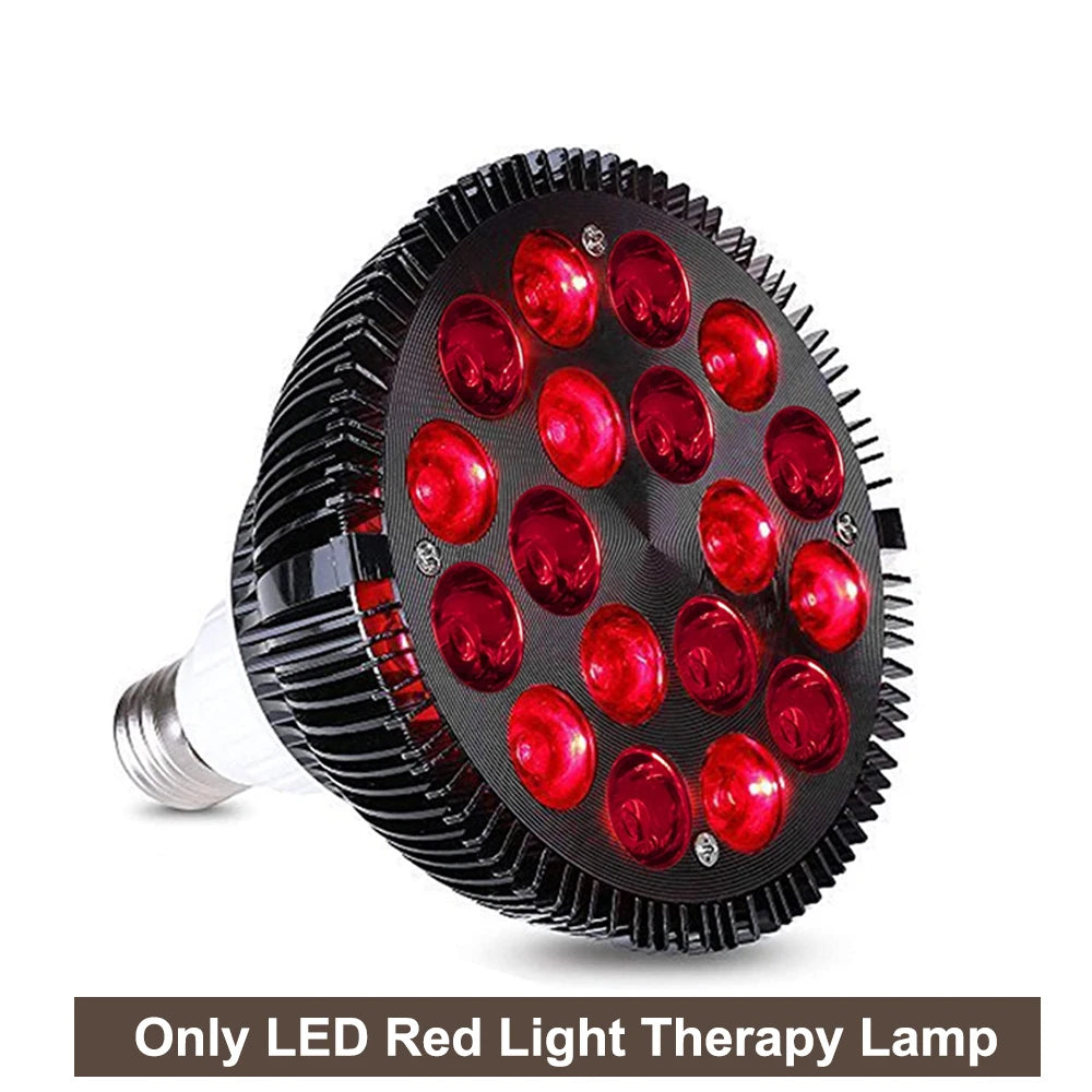 Red Light Therapy Lamp For Face 54W 660nm & 850nm Infrared Light Therapy Device For Muscle Joint Pain Relief Skin Health Tools-EXPROTAS