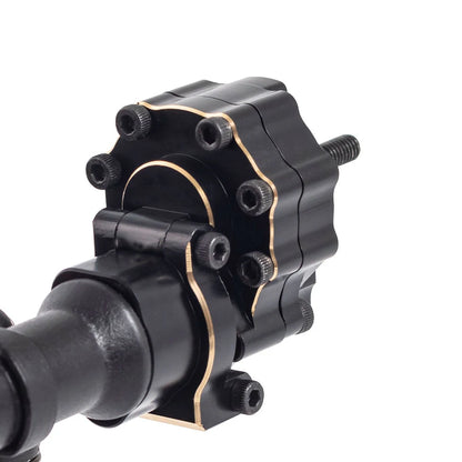 TRX4 Brass Portal Axle Housing Weight System Black 1/10 RC Crawler TRX6
