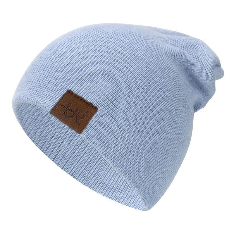 Unisex Beanie Hat Warm Soft Knitted Casual Winter Hat for Men & Women