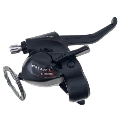 Shimano 3x8 Speed Shifter Lever Set Compatible with Shimano Tourney ST-TX800