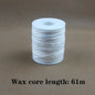 Candle Wicks Pre Waxed with Sustainers Long Tabbed for Craft Making 100pcs