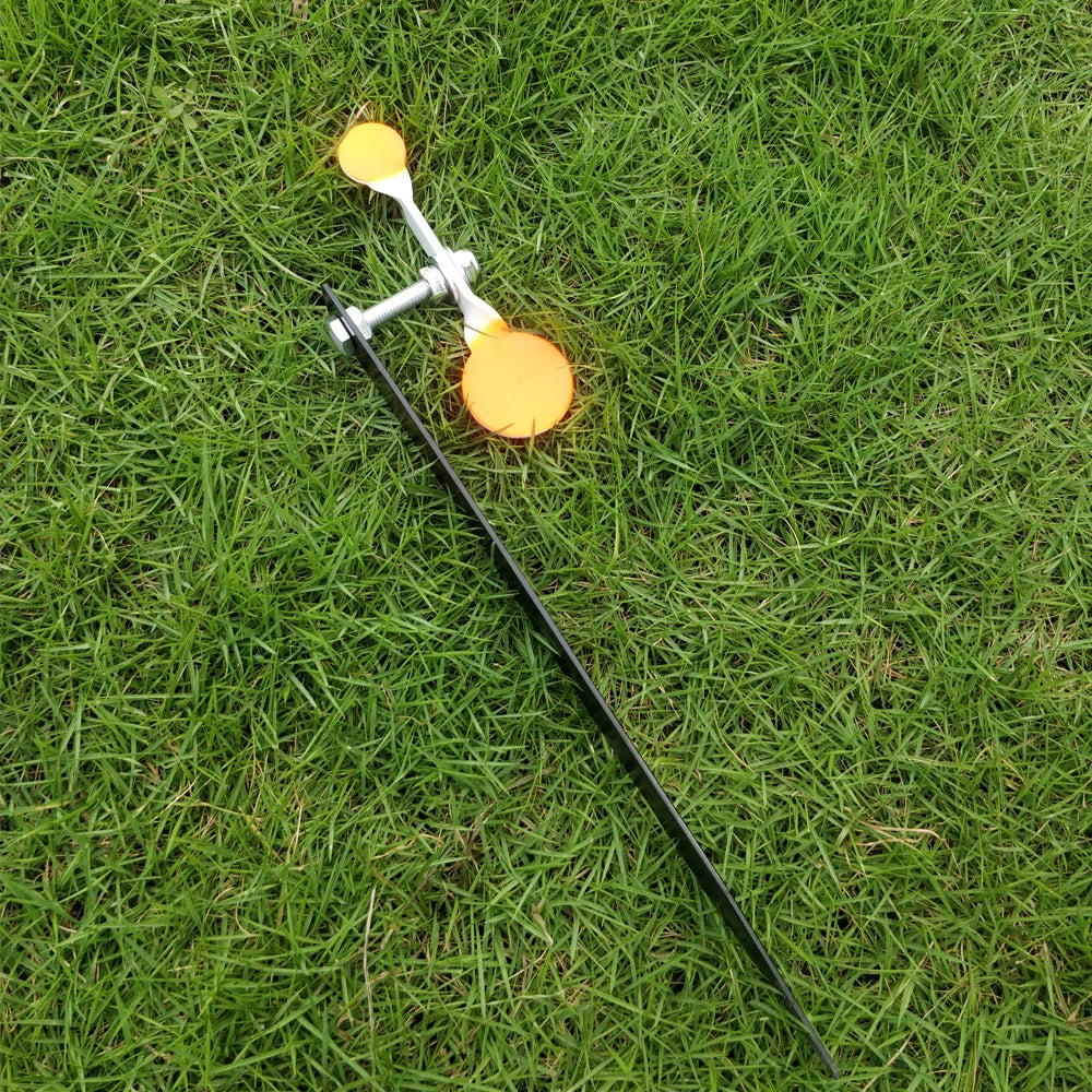 Portable Steel Spinner Shooting Target 3mm Thick Plinking Practice