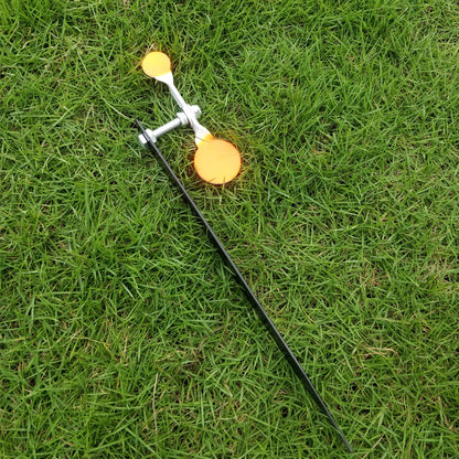 Portable Steel Spinner Shooting Target 3mm Thick Plinking Practice