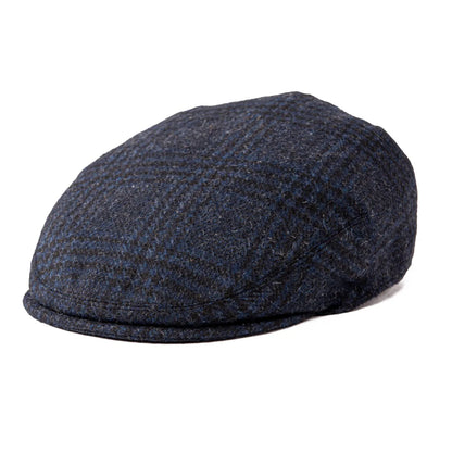 Feinion Men's Wool Blend Flat Newsboy Cabbie Hat Driving Cap