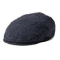Feinion Men's Wool Blend Flat Newsboy Cabbie Hat Driving Cap