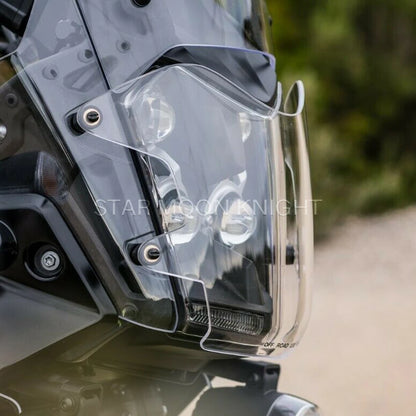 For Yamaha Tenere 700 Acrylic Headlight Protector Cover 2019-2024