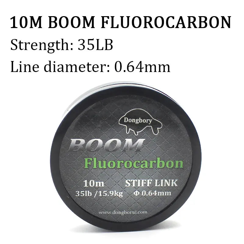 Carp Fluorocarbon Hooklink Boom Line 15/25/35lb Combi Chod Rig Tackle